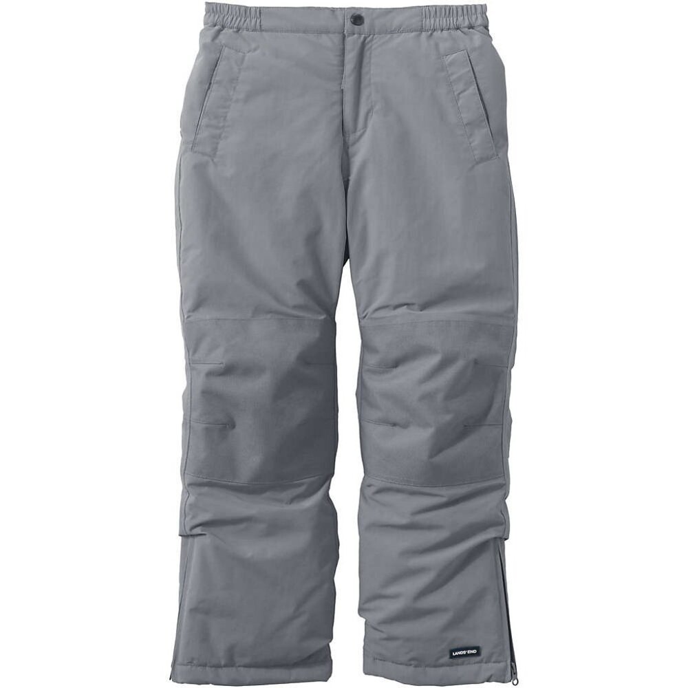 Lands End NWOT *CURRENT* Squall ski pants gray kids size 7